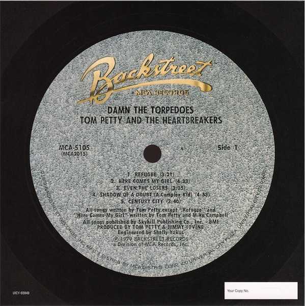 Limited Insert 1, Petty, Tom - Damn The Torpedos